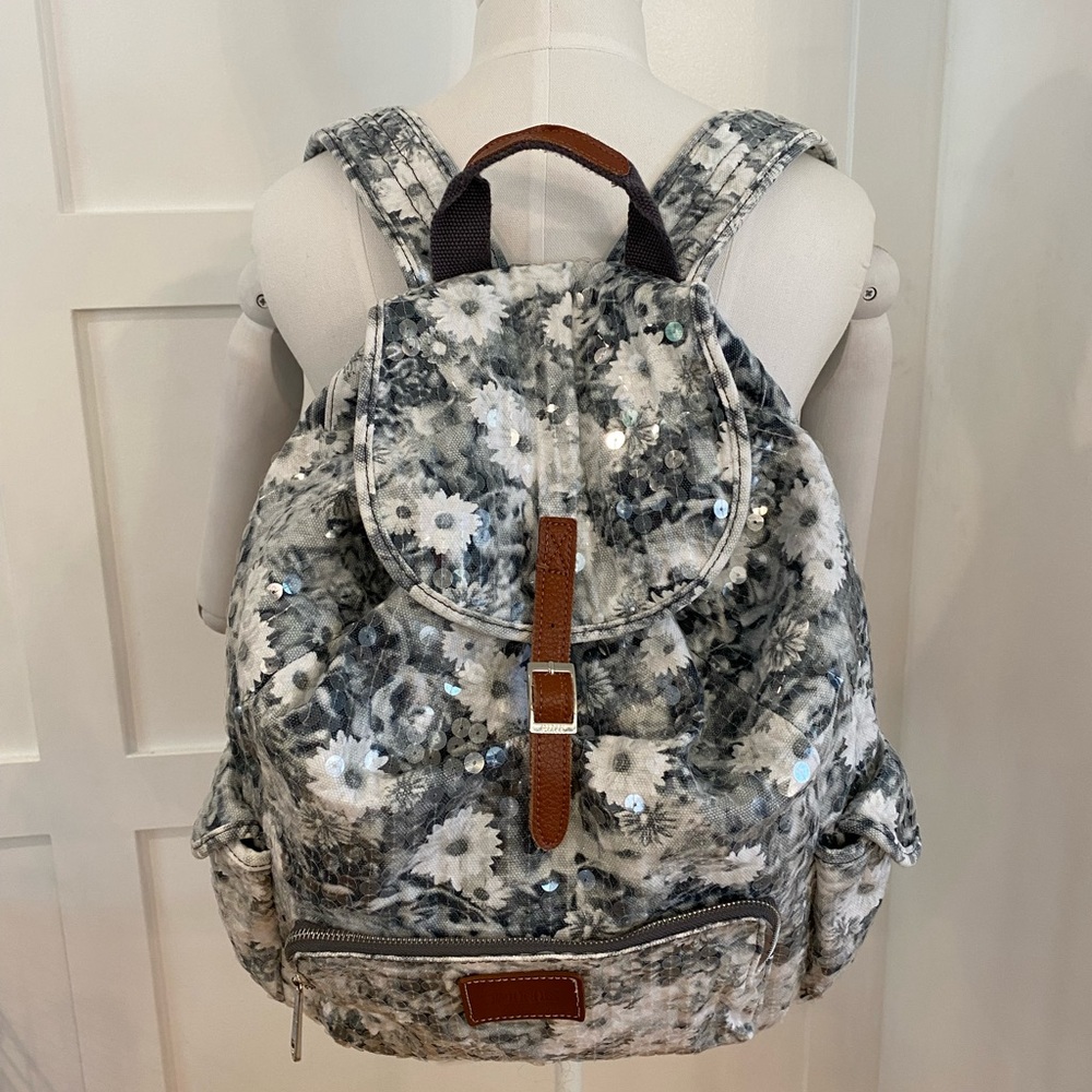 Victoria’s Secret Pink flower sequence backpack